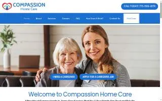 Compassion Home Care of Illinois, LLC website