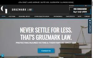 Gruzmark Law, Ltd. website