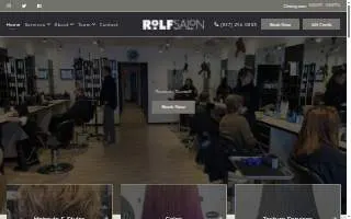 Rolfsalon website