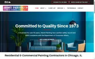 Abbott Painting Company Inc. website