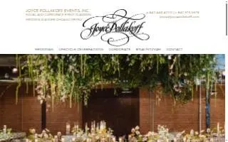 Joyce Pollakoff Events, Inc. website