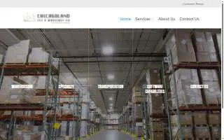 Chicagoland CFS & Warehousing website