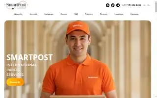 SmartPost Chicago website