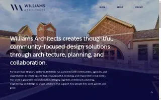 Williams Architects website