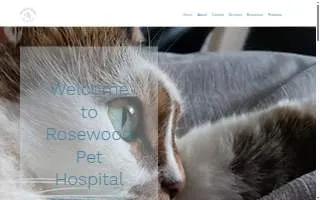 Rosewood Pet Hospital of Wood River website