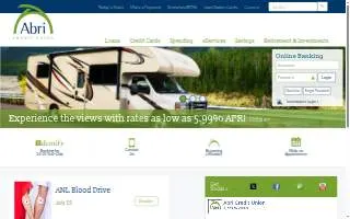 Abri Credit Union of Woodridge website