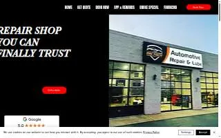 MY TECH AUTO Woodridge Quick Lube and Auto Repair website