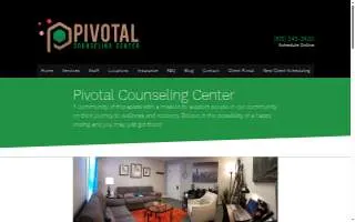 Pivotal Counseling Center of Woodstock website