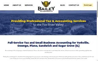 Bailey Accounting & Co. website