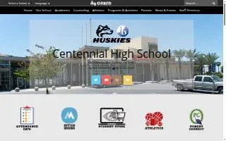 Centennial Counseling Center website