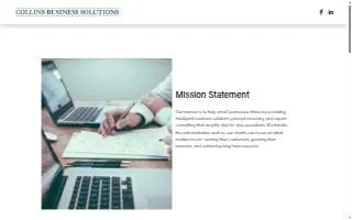 Collins Business Solutions LLC website