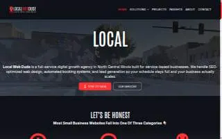 Local Web Dude LLC 5.0(10) Website designer website