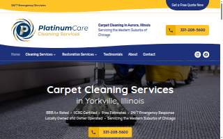 PlatinumCare Cleaning and Restoration