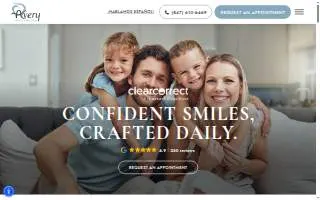 Avery Family Dentistry website