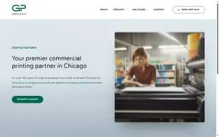 Graphic Partners Inc website
