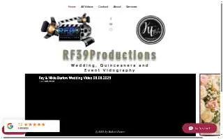 RF39Productions website