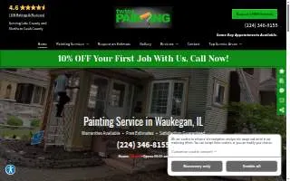 Twins Painting of Zion website