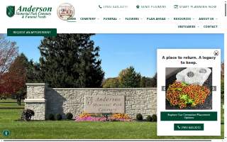 Anderson Memorial Park Cemetery & Funeral Needs