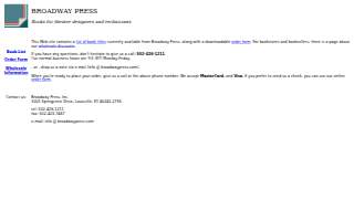 Broadway Press