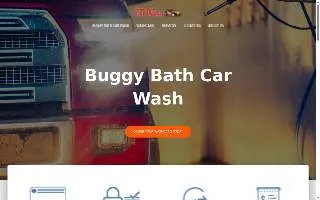 Buggy Bath Car Wash of Anderson website