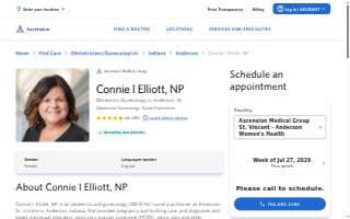 Connie I. Elliott, NP