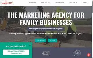 Element212 website
