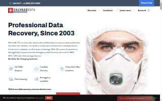 SALVAGEDATA Recovery Services of Anderson