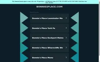 Bonnie's Place of Avon website