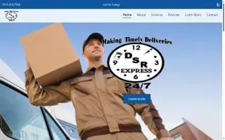 DSR Express website