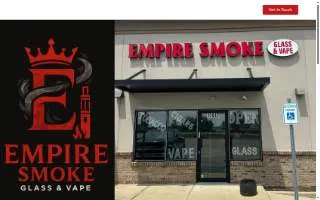 Empire Smoke Glass&Vape website