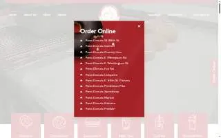 Pana Donuts website