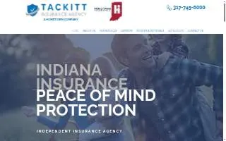 Tackitt Insurance website