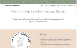 Always Growing Speech & Language Therapy LLC of Carmel