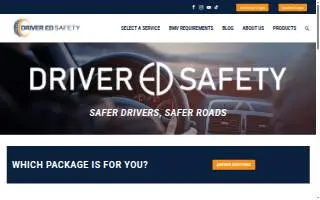 DriverEd Safety, Department of CIESC website