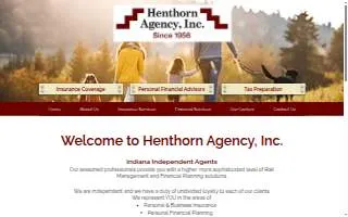 Henthorn Agency Inc website