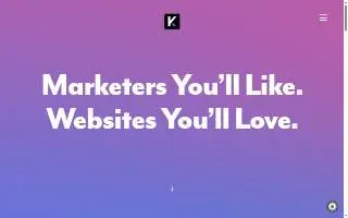 Kicks Digital Marketing website