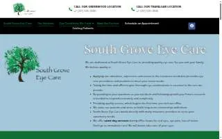 South Grove Eye Care of Beech Grove website