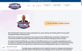PowerWasher Plus website