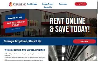 Store It Up website