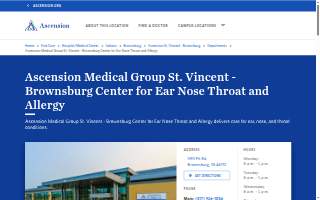 Ascension Medical Group St. Vincent - Brownsburg Center for Ear Nose Throat and Allergy
