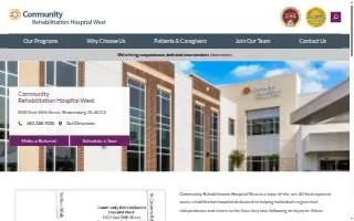 Community Rehabilitation Hospital West website