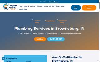 Complete Comfort Plumbing Repair & Heating, A/C