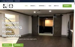 KO Home Renovations LLC website