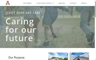 Teddy Bear Day Care of Brownsburg website