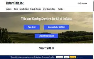 Victory Title, Inc. of Brownsburg website