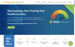 Clinical Architecture website