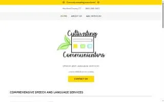 Cultivating Communicators, LLC of Carmel website