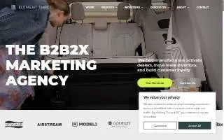 Element Three website