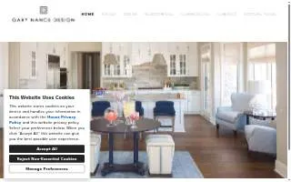 Gary Nance Design website