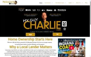 My Guy Charlie I Mortgage Exchange I Charlie Roberts website
